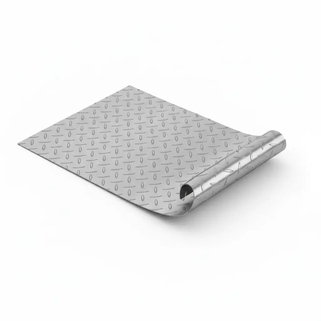 Checkered aluminium sheet 1.5 mm (АМг2Н2Р) GOST 21631-76 in Almaty