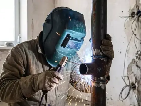 Ремонт системы отопления в офисе, БЦ «Нурлы Тау»