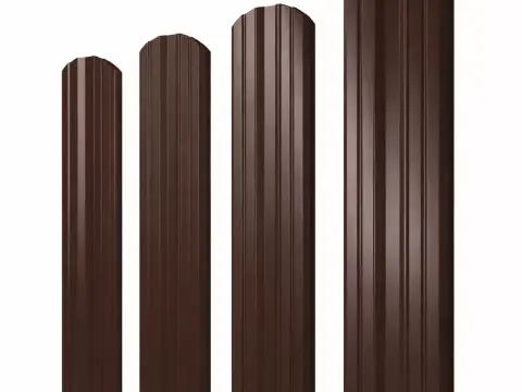 Евроштакетник фигурный 0.45 мм двухсторонний 115 мм в Алматы