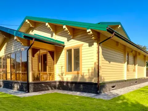 Glued laminated timber house No. 7