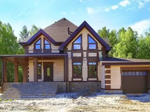 Дом из кирпича № 5