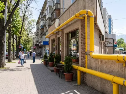 Сварка газопровода для коммерческого объекта в Жетысуском районе