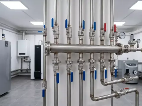 Изготовление газового коллектора для котельной в Медеуском районе