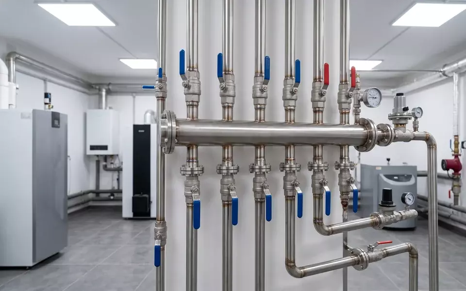 Медеу ауданындағы қазандық үшін газ коллекторын жасау